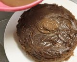 2層仕立ての生チョコケーキ♥作り方9写真