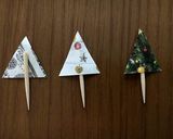 ヘルシー焼きドーナツ★スノーマン作り方4写真