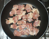 鶏もも肉と厚揚げの煮物♪簡単おかず青梗菜作り方5写真