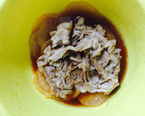 ☆レンジで簡単☆ぶた肉と大根の煮物作り方5写真