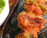 子持ちヤリイカと野菜畑トマト煮作り方4写真