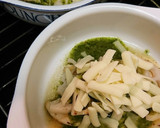 ササミと蓮根のジェノベーゼチーズ焼き作り方4写真