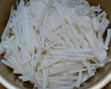冷めても美味しい！あさりと大根の炒め煮作り方1写真