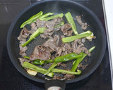 牛肉とかぼちゃのバターしょうゆ炒め作り方5写真