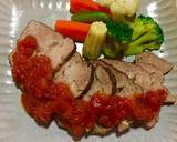 豚肉の紅茶煮とトマトソース作り方8写真