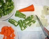 海老チリ野菜炒め♪簡単ケチャップ作り方5写真