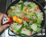 ケンミン焼きビーフン♪簡単海鮮野菜炒め作り方9写真