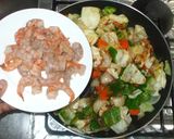 海老チリ野菜炒め♪簡単ケチャップ作り方13写真