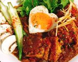 豚バラ醤油煮でゴロゴロ角煮カレー作り方9写真