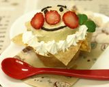 春巻きカップでアンパンマンパフェ作り方3写真
