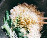 インスタントラーメンで作る塩焼きそば作り方4写真