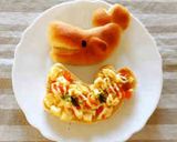 ☆味噌たまトースト☆作り方5写真
