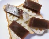 水ようかん×レンコンのチーズトースト作り方6写真