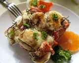 パプリカ×茹で卵のspicy和トースト作り方6写真