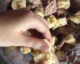 クラッシュビスケットバナナケーキ作り方5写真