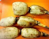 レンコンのはさみ焼きon黒酢ダレ作り方1写真