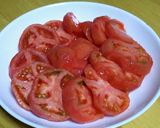 三杯酢でさっぱりトマトサラダ作り方2写真