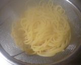 タコとアスパラペペロンチーノ♪作り方3写真
