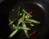 タコとアスパラペペロンチーノ♪作り方4写真