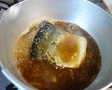 鯖の葱味噌煮作り方3写真