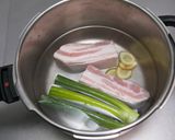 豚バラ肉の梅煮作り方1写真