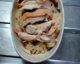 雑。コストコチキンのカオマンガイ風作り方9写真