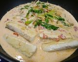 簡単!サバのトマトクリーム煮作り方4写真