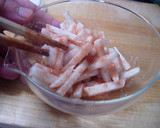 早い！簡単！美味しい！長いもの梅肉和え作り方2写真