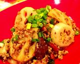 蓮根とカリカリアーモンドのカレーそぼろ♡作り方11写真