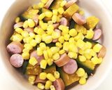 カボチャとコーンのトースター簡単グラタン作り方3写真