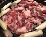 シャトルシェフで黒酢入りプルプル豚軟骨煮作り方1写真