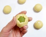焼き饅頭✿さくら作り方8写真