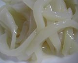 イカと大根と水菜のサラダ作り方3写真