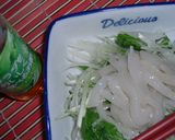 イカと大根と水菜のサラダ作り方4写真