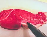 56℃牛サーロインステーキ赤ワインソース作り方2写真