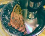 56℃牛サーロインステーキ赤ワインソース作り方6写真