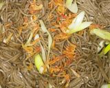 美味しい！お蕎麦で作る和風ペペロンチーノ作り方4写真