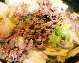 サムライ特製ひき肉白菜のあんかけ炒め❤作り方6写真
