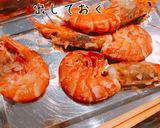 ママのお昼に♬海老クリームパスタ作り方2写真