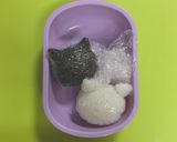 ネコちゃん♪ キャラ弁☆作り方2写真