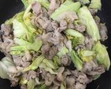 簡単＊キャベツと豚肉炒め＊作り方3写真