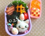 ネコちゃん♪ キャラ弁☆作り方5写真