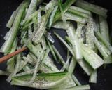 トマト紅茶ゼリー添えさっぱり豚肉炒め作り方3写真