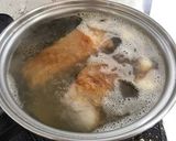 2時間でラーメンのスープとチャーシュー作り方5写真