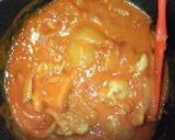 トマト缶で洋風鶏南瓜作り方7写真