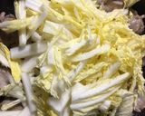 砂肝と白菜の旨辛味噌炒め作り方5写真