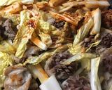 砂肝と白菜の旨辛味噌炒め作り方6写真