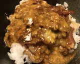 こってり濃厚！卵たれ豚丼作り方10写真