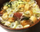 簡単！梅干し入り即席みそ汁作り方5写真