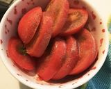 レンジで簡単！トマトだけの簡単スープ作り方2写真